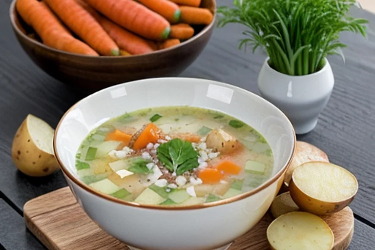 Картофельный суп по-самопальски
