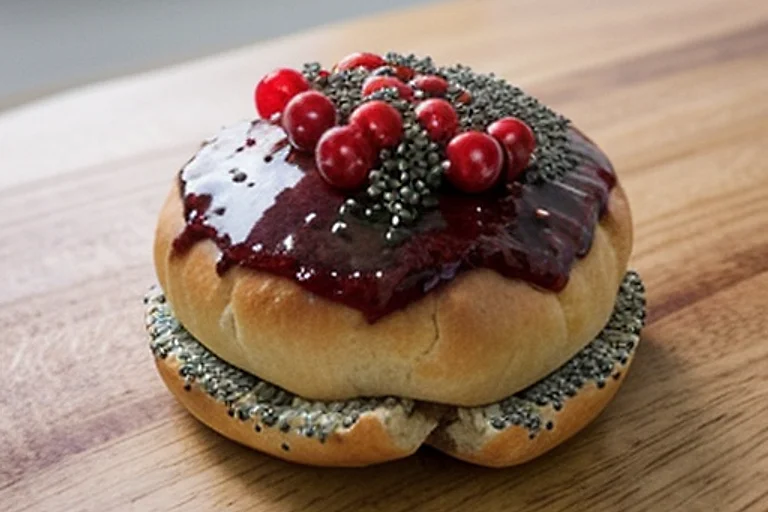 Классические русские пирожки с маком