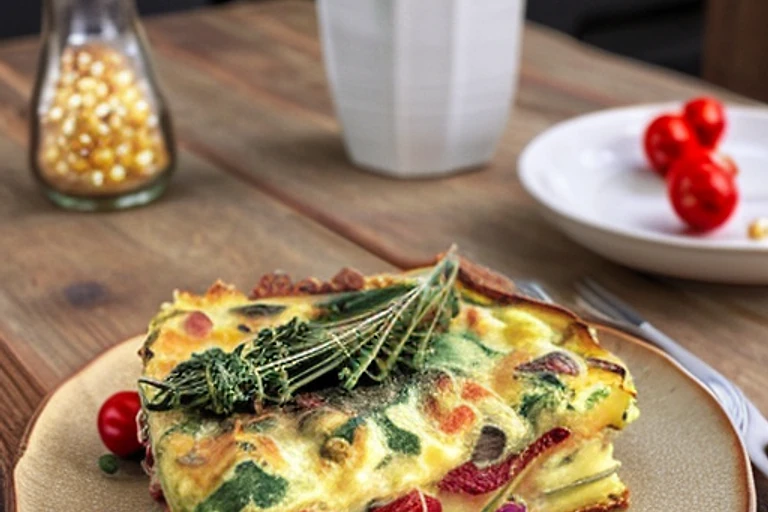 Яичница с панировкой из кукурузных хлопьев